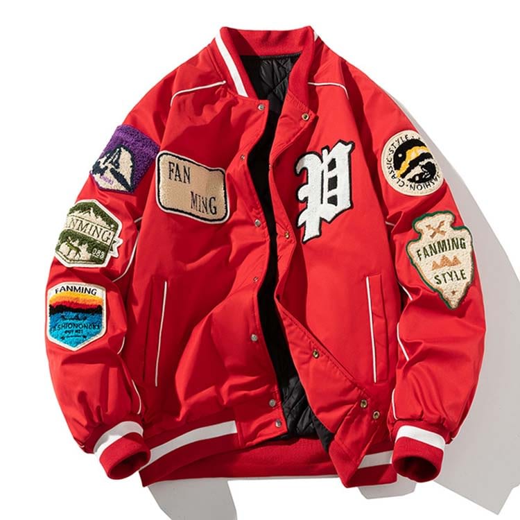 Veste de Football Américain pour Homme Rouge
