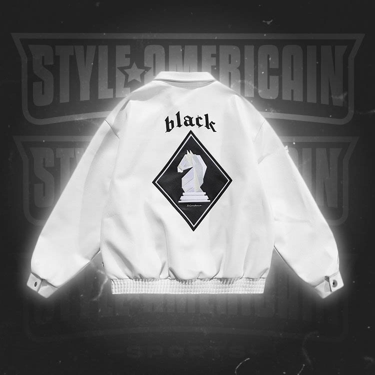 Veste Américaine Blanche