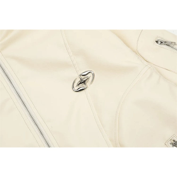 Veste Moto Vintage Détails
